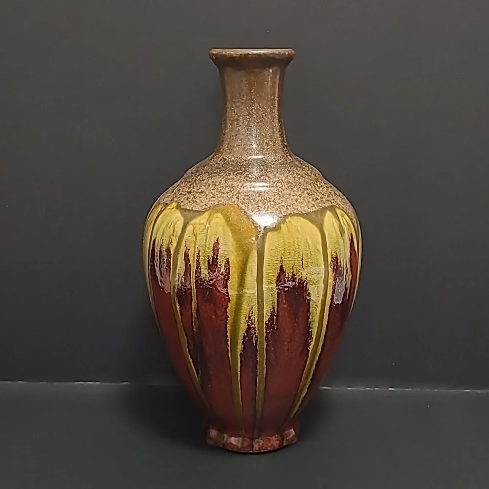 Beautiful Drip Glaze Vase